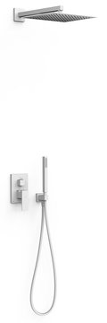 Душевой комплект скрытого монтажа Tres Slim Exclusive SLIM-TRES, белый матовый (00628004BM) Душевые комплекты (системы) Белый матовый