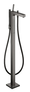 Напольный смеситель для ванны Axor Citterio, Polished Black Chrome (39451330) Для ванны Черный