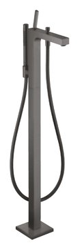 Напольный смеситель для ванны Axor Citterio, Brushed Black Chrome (39451340) Для ванны Черный