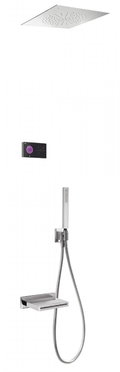 Электронный душевой комплект скрытого монтажа Tres SHOWER TECHNOLOGY (09288315) Душевые комплекты (системы) Хром