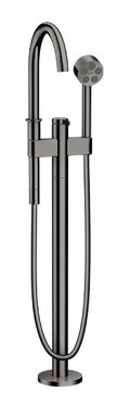 Підлоговий змішувач для ванни Axor One, Polished Black Chrome (48440330) Для ванни Хром-чорний