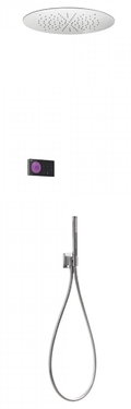 Электронный душевой комплект скрытого монтажа Tres SHOWER TECHNOLOGY (09288557) Душевые комплекты (системы) Хром