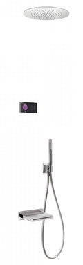 Электронный душевой комплект скрытого монтажа Tres SHOWER TECHNOLOGY (09288320) Душевые комплекты (системы) Хром