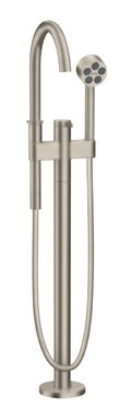 Підлоговий змішувач для ванни Axor One, Brushed Nickel (48440820) Для ванни Нікель