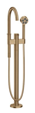 Підлоговий змішувач для ванни Axor One, Brushed Bronze (48440140) Для ванни Бронза