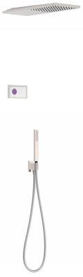 Электронный душевой комплект скрытого монтажа Tres Slim Exclusive SHOWER TECHNOLOGY, сталь (09286551AC) Душевые комплекты (системы) Сталь