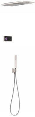 Електронний душовий комплект прихованого монтажу Tres Slim Exclusive SHOWER TECHNOLOGY, сталь (09288551AC) Душові комплекти (системи) Сталь