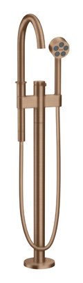 Підлоговий змішувач для ванни Axor One, Brushed Red Gold (48440310) Для ванни Червоне золото