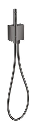 Душевой набор Axor Edge, Polished Black Chrome (46520330) Душевые наборы Черный глянцевый 