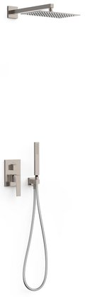 Душевой комплект скрытого монтажа Tres Slim Exclusive SLIM-TRES, сталь (20228004AC) Душевые комплекты (системы) Сталь