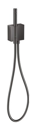 Душевой набор Axor Edge diamond cut, Polished Black Chrome (46521330) Душевые наборы Черный глянцевый 