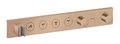 Термостатичний змішувач для душу на 4 споживача Axor MyEdition, Brushed Red Gold (18357310) Для душа Червоне золото