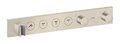 Термостатический смеситель для душа на 4 потребителя Axor MyEdition, Brushed Nickel (18357820) Для душа Никель