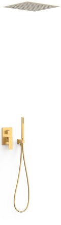 Душевой комплект скрытого монтажа Tres Slim Exclusive SLIM-TRES, золото матовый (00628005OM) Душевые комплекты (системы) Золото матовый
