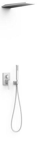 Душевой комплект скрытого монтажа Tres Slim Exclusive SLIM-TRES, белый матовый (20228005BM) Душевые комплекты (системы) Белый матовый