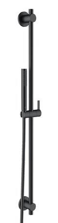 Душовий набір Kludi Nova Fonte Puristic, чорний матовий (2084039-15) Душові набори Чорний, Чорний матовий