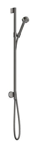 Душевой набор Axor One 75 мм 1jet, Polished Black Chrome (48791330) Душевые наборы Хром-черный