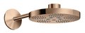 Верхний душ Axor One 280 мм 2jet, Polished Red Gold (48492300) Верхние души Красное золото