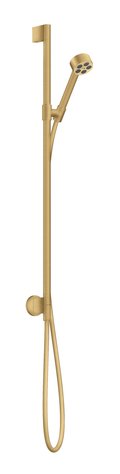 Душевой набор Axor One 75 мм 1jet, Brushed Gold Optic (48791250) Душевые наборы Золото