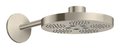 Верхний душ Axor One 280 мм 2jet, Brushed Nickel (48492820) Верхние души Никель