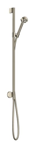 Душевой набор Axor One 75 мм 1jet, Polished Nickel (48791830) Душевые наборы Никель