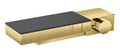 Термостатический смеситель Axor Edge diamond cut, Polished Gold Optic (46241990) Для ванны, Для душа Золото