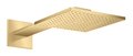 Верхний душ Axor MyEdition 250х250 мм 2-х функциональный, Brushed Gold Optic (35310250) Верхние души Золото