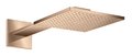 Верхний душ Axor MyEdition 250х250 мм 2-х функциональный, Polished Red Gold (35310300) Верхние души Красное золото