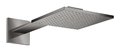 Верхний душ Axor MyEdition 250х250 мм 2-х функциональный, Polished Black Chrome (35310330) Верхние души Черный глянцевый 