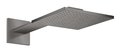 Верхний душ Axor MyEdition 250х250 мм 2-х функциональный, Brushed Black Chrome (35310340) Верхние души Черный