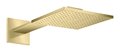 Верхний душ Axor MyEdition 250х250 мм 2-х функциональный, Brushed Brass (35310950) Верхние души Латунь