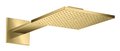 Верхний душ Axor MyEdition 250х250 мм 2-х функциональный, Polished Gold Optic (35310990) Верхние души Золото