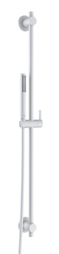 Душевой набор Kludi Nova Fonte Puristic, белый матовый (2084053-15) Душевые наборы Белый, Белый матовый
