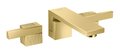 Смеситель для раковины Axor Edge diamond cut, Polished Gold Optic (46061990) Для раковины Золото