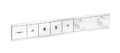 Термостатичний змішувач Hansgrohe RainSelect Matt White (15382700) Для ванни, Для душа Білий матовий