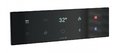 Термостатический смеситель скрытого монтажа Kludi Kludi-Tronic, черный матовый (38310G1-00) Для ванны, Для душа Черный, Черный матовый