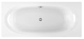 Ванна акриловая Radaway Dia 180x80 см с ножками и сифоном (WA1-05-180x080U) Radaway Прямоугольные