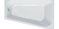 Ванна акрилова Kolpa San Beatrice-L 170x110 White (3838987 771043) Kolpa San Кутові асиметричні