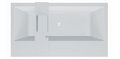 Ванна из искусственного камня Kolpa San Copelia LUX-FS 180x100 White (3838987 936541) Kolpa San Прямоугольные