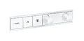 Термостатичний змішувач Hansgrohe RainSelect Matt White (15380700) Для ванни, Для душа Білий матовий