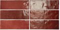 Плитка Equipe Ceramicas Artisan Burgundy 6, 5x20 (24467) Для кухні, Для ванни, Для громадських приміщень, Для житлових приміщень