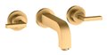 Смеситель для раковины Axor Citterio, Brushed Brass (39315950) Для раковины Латунь