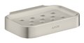 Мильниця Axor Universal Circular, Stainless Steel Optic (42805800) Мильниці Axor