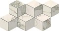 Плитка Dado Ceramica Marmi Pregiati Mosaico Cubic Supreme Calacatta Lappato 15x33,3 (302876) Dado Ceramica Для кухни, Для общественных помещений, Для жилых помещений, Для промышленных помещений, Для технических зон, Для ванной