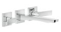 Настенный смеситель для раковины Gessi Rilievo (59090-031) Для раковины Хром