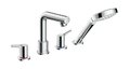 Змішувач Hansgrohe Talis S (72419000) Для ванни Хром