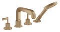 Смеситель для ванны Axor Citterio, Brushed Bronze (39446140) Для ванны Бронза