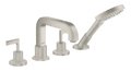 Смеситель для ванны Axor Citterio, Stainless Steel Optic (39446800) Для ванны Нерж. сталь