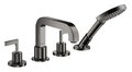 Смеситель для ванны Axor Citterio, Polished Black Chrome (39446330) Для ванны Черный