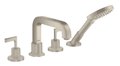 Смеситель для ванны Axor Citterio, Brushed Nickel (39446820) Для ванны Никель